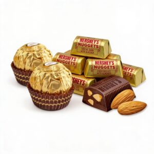 Cajita de Chocolates (Hersheys Nuggets o Ferrero)