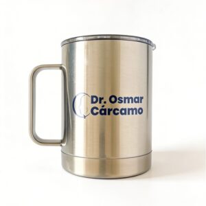 Taza Térmica Blanca o Plata
