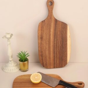 Tabla de Cortar de Madera Grabada