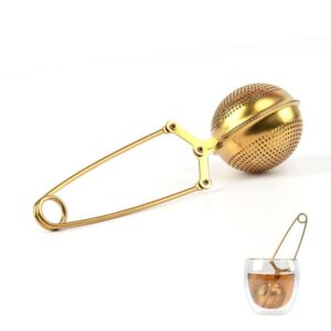 Infusor de Té Dorado